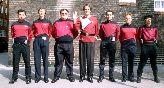 Trekkies in Londen, tijdens Star Trek conventie in 1994. Foto: Hollandse Hoogte