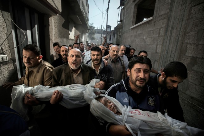 World Press Photo of the Year 2012. Foto: Paul Hansen (published in Dagens Nyheter)