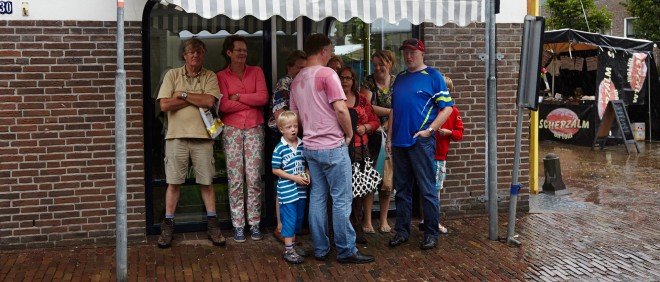 Op het Euifeest in het Overijsselse stadje Hasselt waar afgelopen weekend ook de kraam van Bond tegen Vloeken stond. Foto: Niels Stomps (voor De Correspondent)
