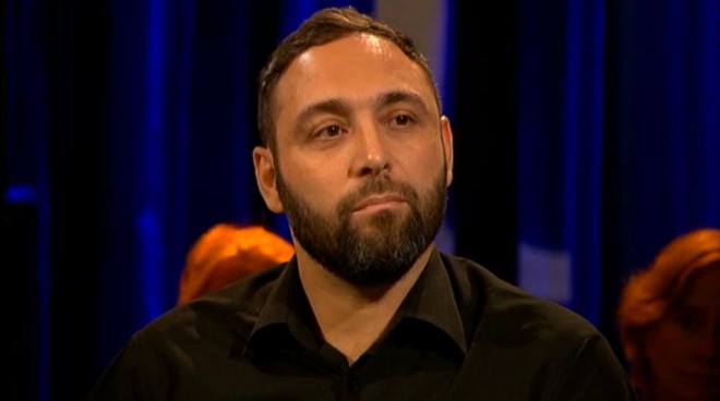 Okay Pala in het televisieprogramma Pauw op 4 september 2014.