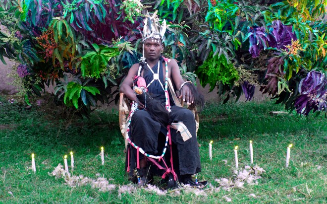 New Ways of Photographing the New Masai: The 2nd choice of Filémon. Foto: Jan Hoek