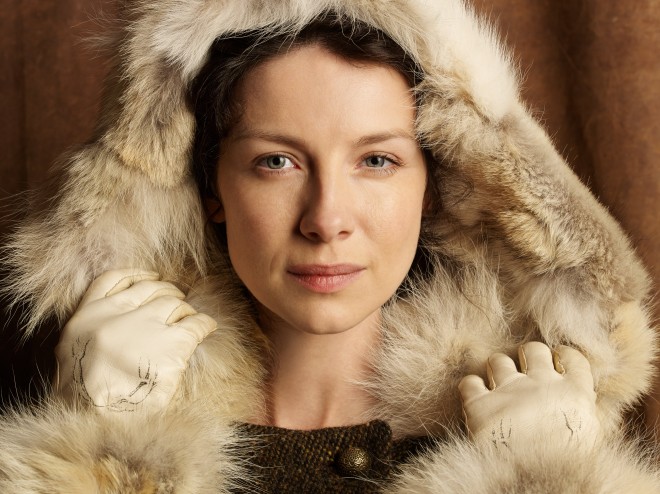 Caitriona Balfe als Claire in Outlander. Beeld: HBO
