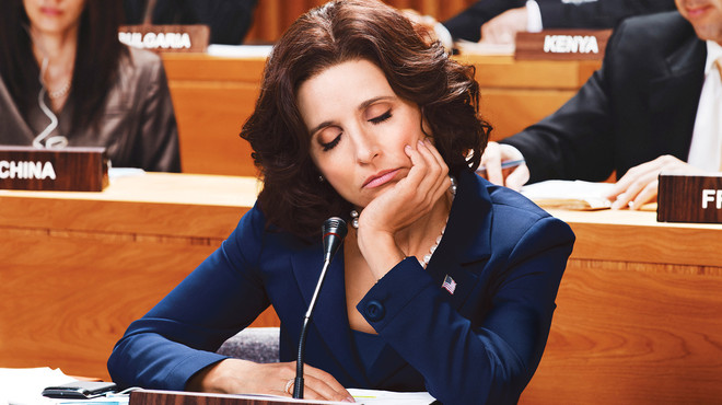 Julia Louis Dreyfus in de HBO-comedy 'Veep.'