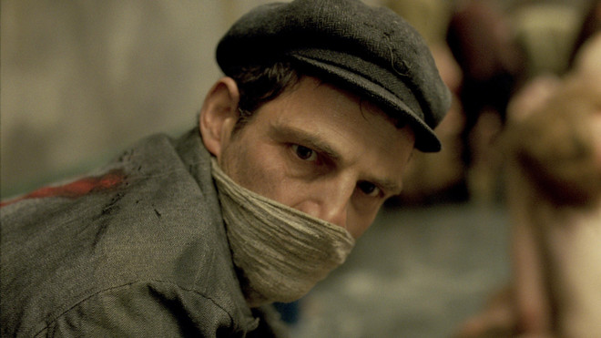 Still uit 'Son of Saul'.