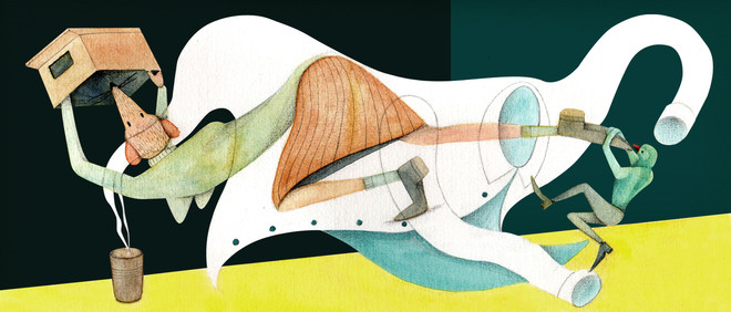 Illustratie: Cliff van Thillo (voor De Correspondent)