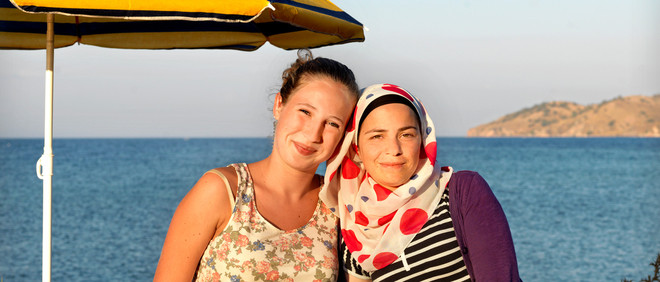 Annemarijn en Brivan. Uit het project: The Island of All Together. Foto: Marieke van der Velden en Philip Brink