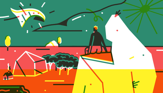Illustraties: Nik van Es (voor De Correspondent)