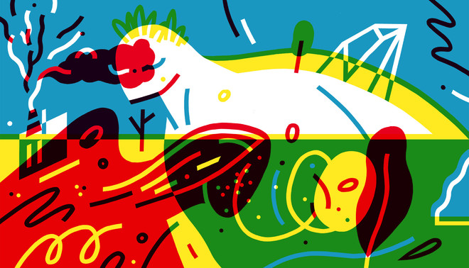Illustraties: Nik van Es (voor De Correspondent)