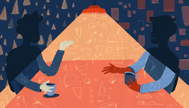Illustratie: Esther de Korte (voor De Correspondent)