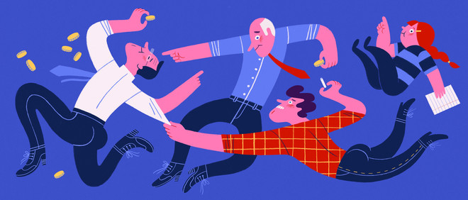 Illustraties: Esther Aarts (voor De Correspondent)