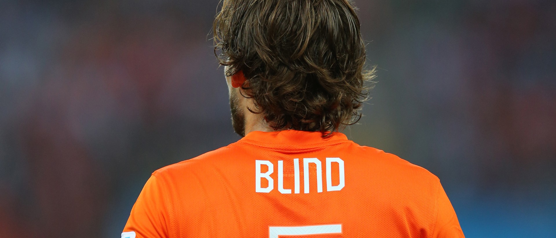 Daley Blind in de wedstrijd tegen Argentinië op 10 juli 2014, tijdens het WK in Brazilië. Foto: Matthew Ashton/HH