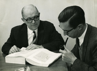 Nico Schimmel poses with a Research Station coworker, private photo collection