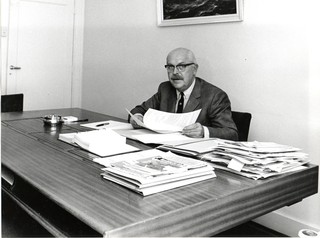 Schimmel at work, private photo collection