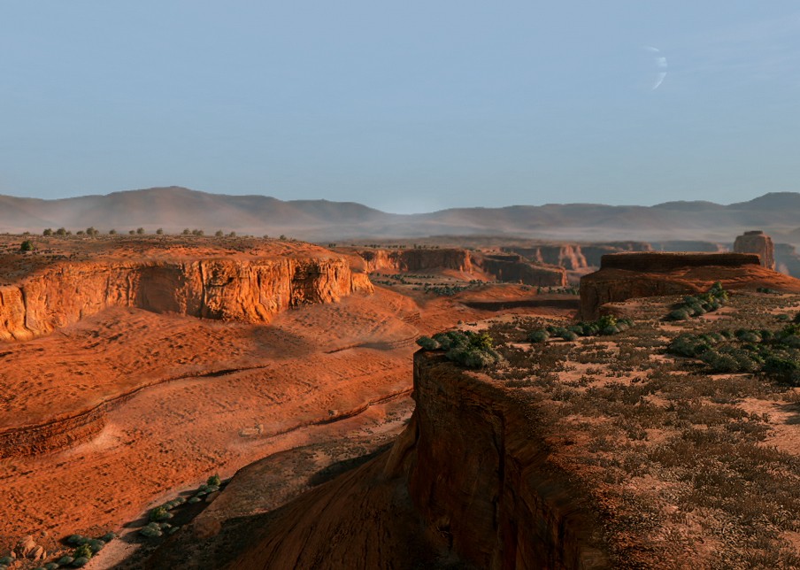 ‘Canyon view’ uit de serie ‘In Our Nature’. Foto: Rob Wetzer / LhGWR