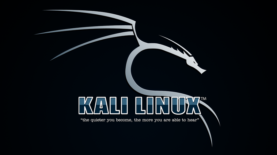 Het logo van Kali Linux
