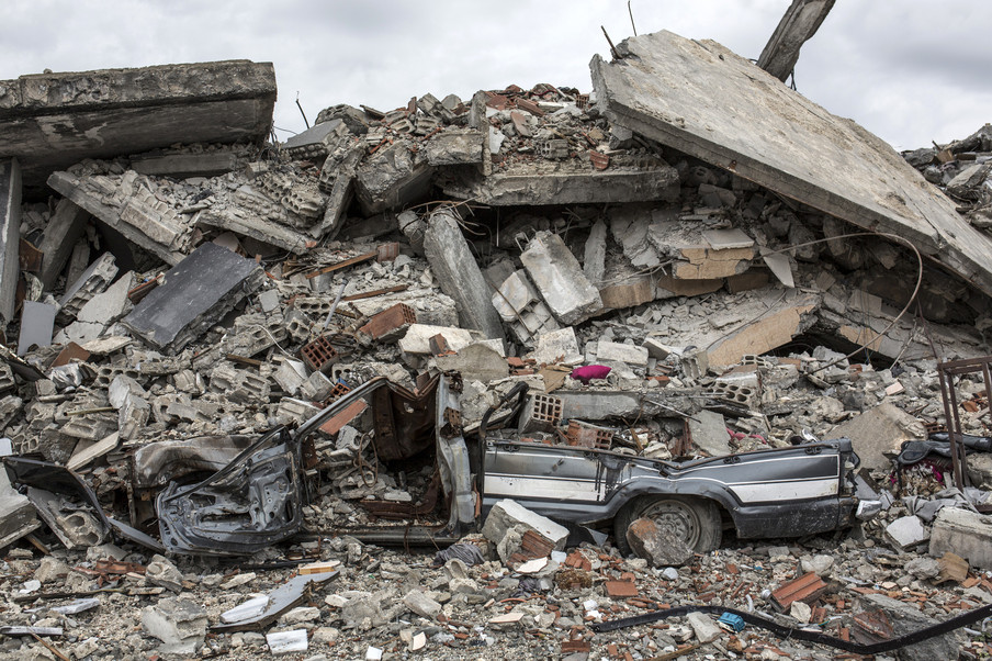 De Syrische stad Kobani. Foto: AP