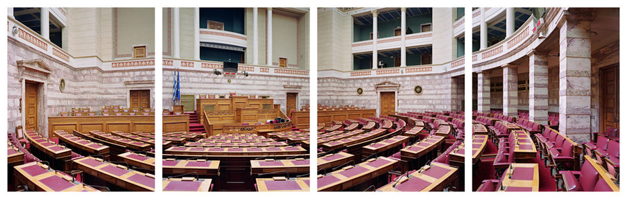 Griekenland, Βουλή των Ελλήνων. Uit de serie Parliaments of the European Union door Nico Bick.