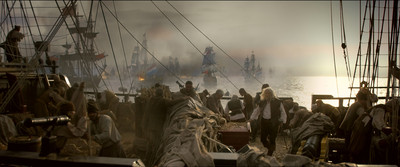 Still uit de in 2015 uitgebrachte film ‘Michiel de Ruyter’