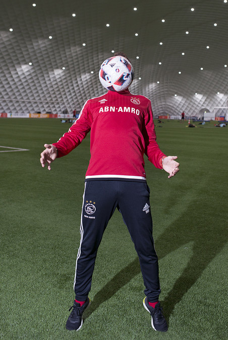 Willem Weijs, jeugdtrainer bij Ajax. Foto: Annegien van Doorn