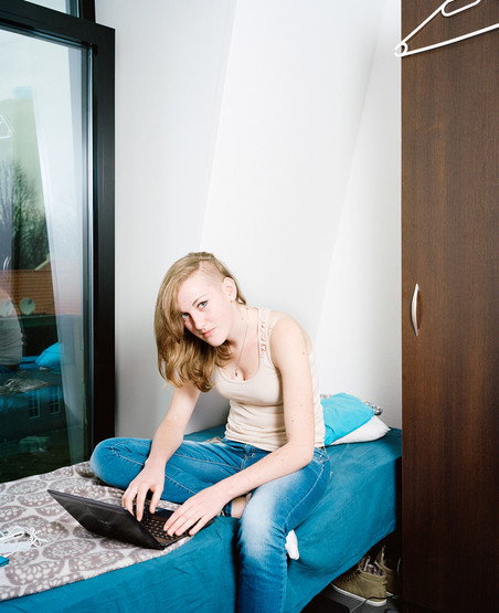 Uit het fotoboek ‘Stella Maris’ over Oost-Europese gastarbeiders in Nederland, van Geisje van der Linden en Miriam Donkers ©