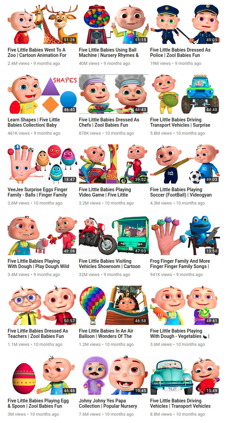 Dit gaat er schuil achter kinderfilmpjes op YouTube De Dit gaat er schuil achter kinderfilmpjes op YouTube De